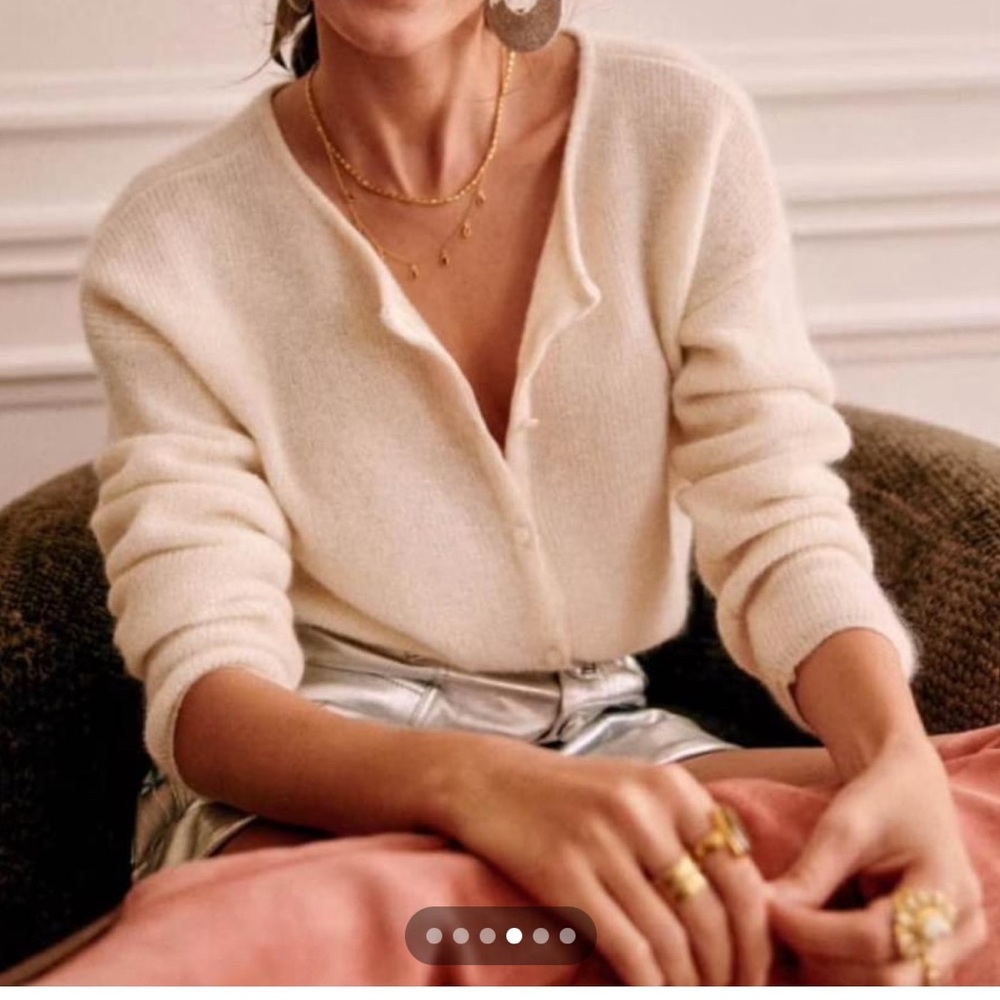 SEZANE Gaspard cardigan sweater
